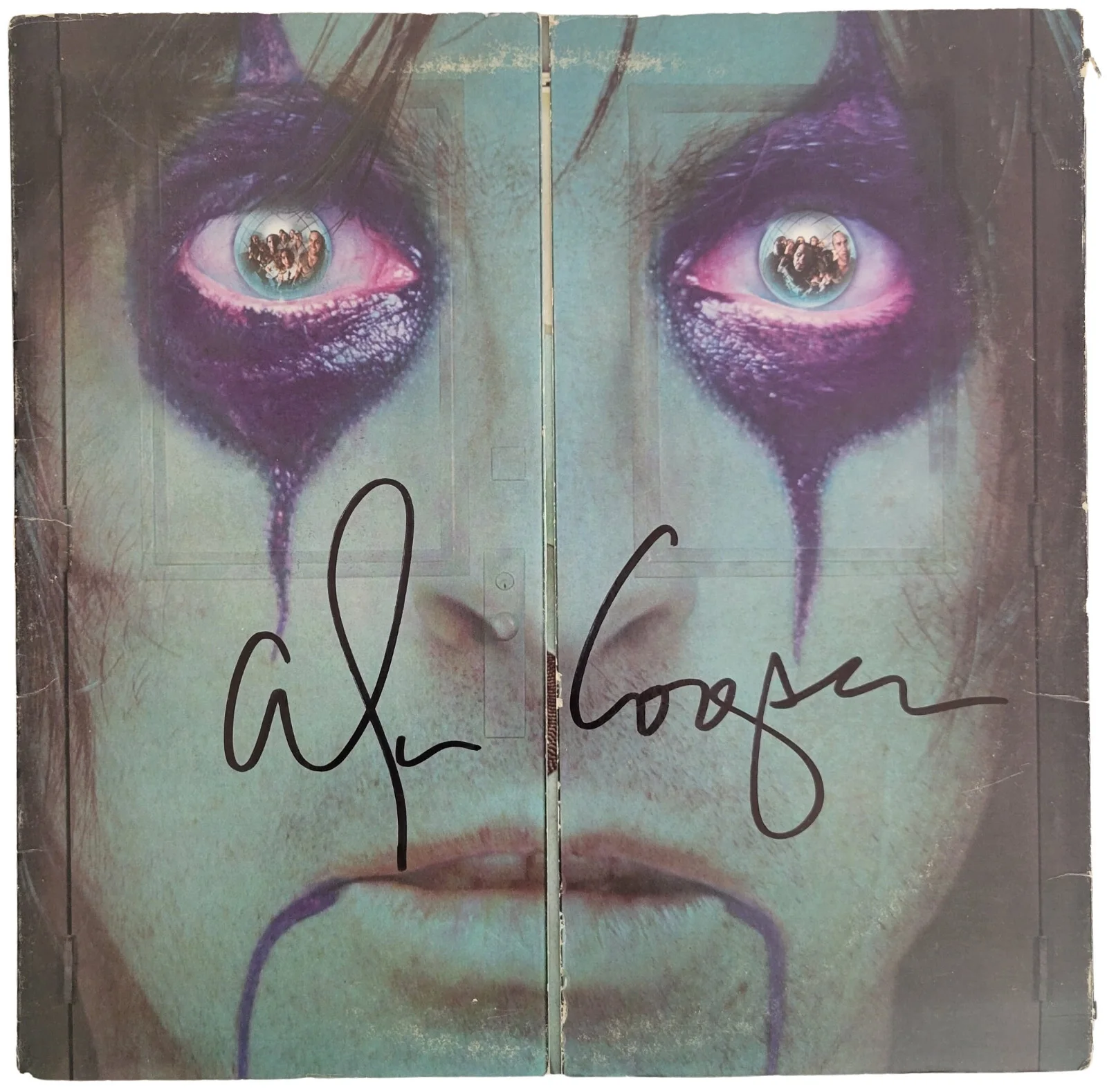 Alice Cooper signed From the Inside Album COA Proof autographed Vinyl Record, image 3