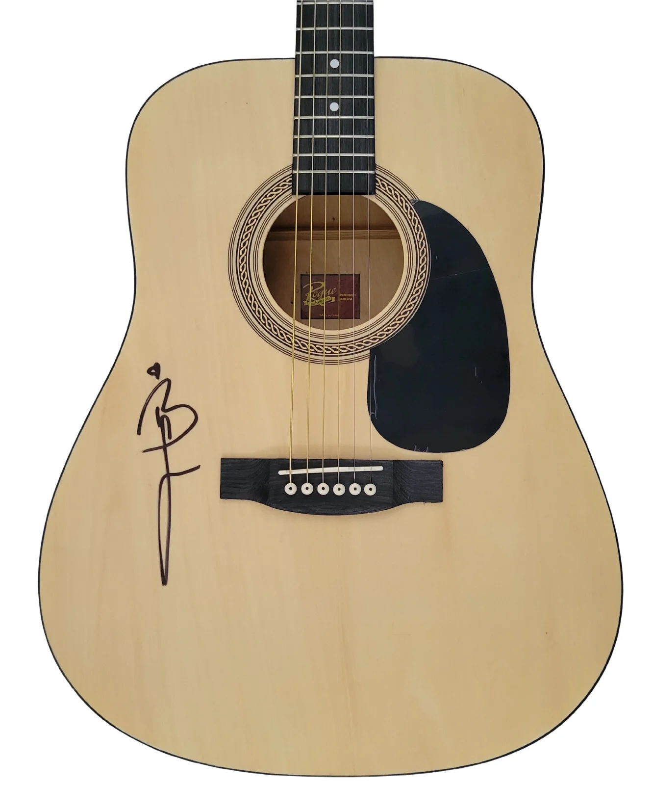 Brandi Carlile signed full size acoustic guitar COA exact proof autographed, изображение 4
