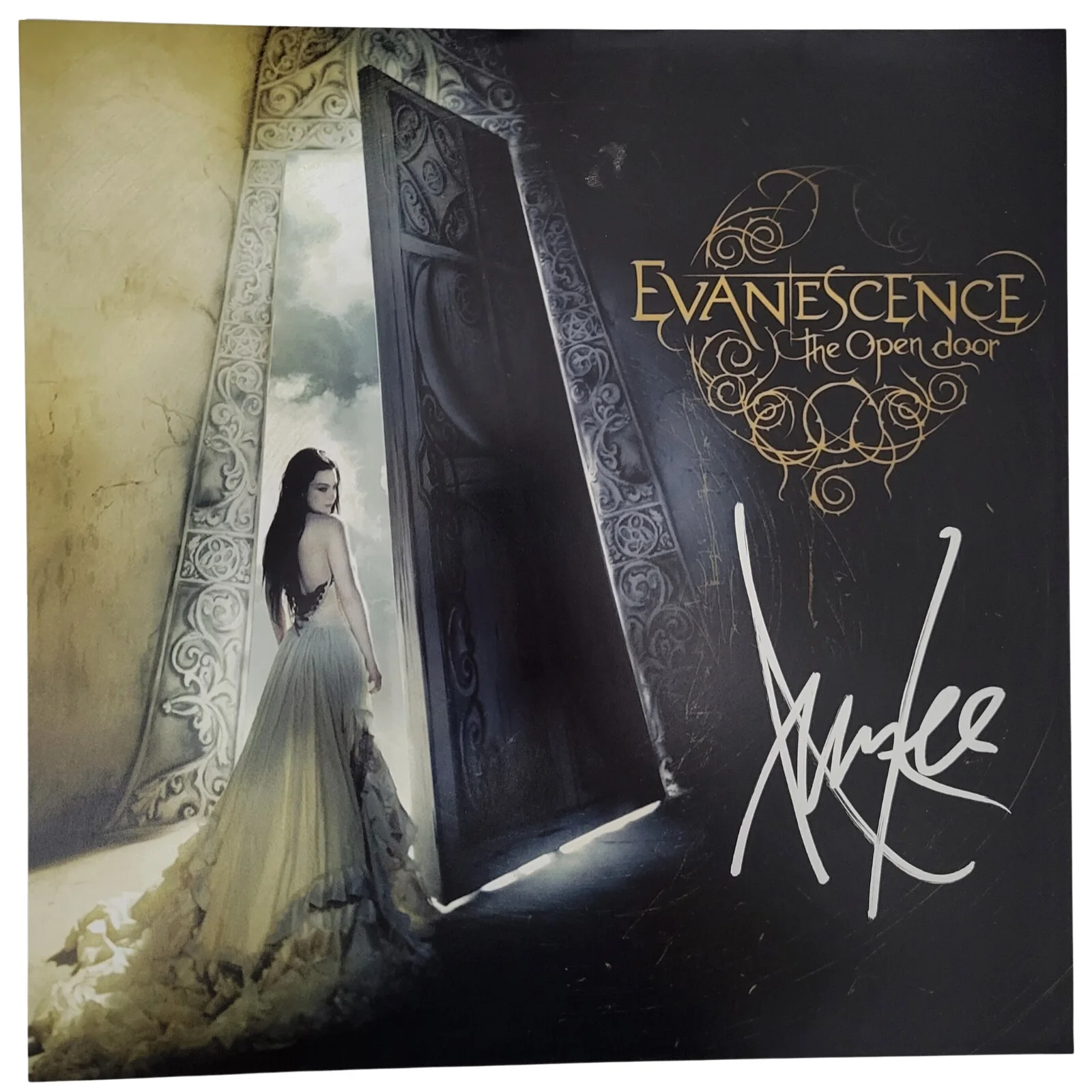 Amy Lee signed Evanescence The Open Door 12x12 photo COA proof autographed, image 2
