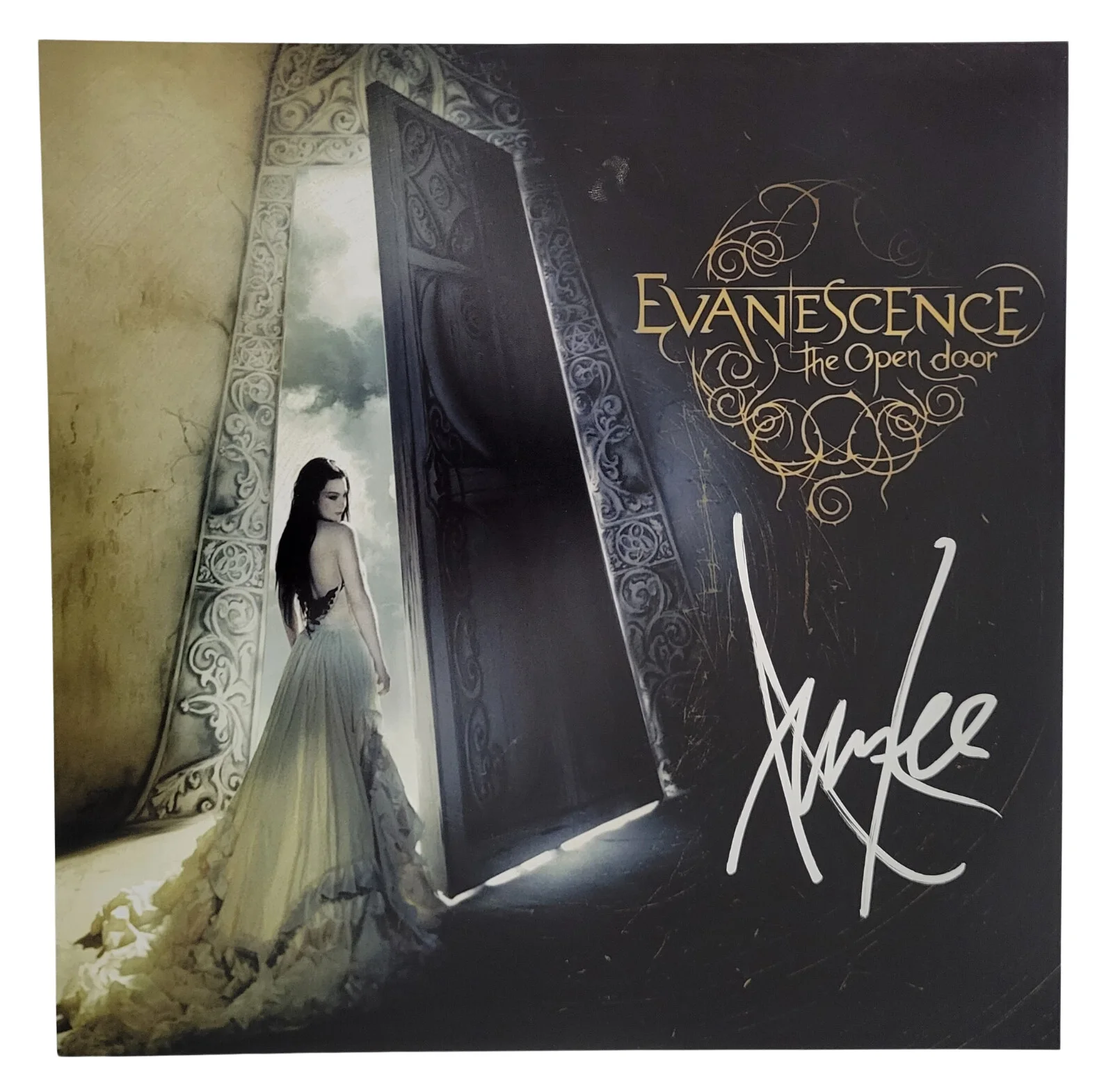 Amy Lee signed Evanescence The Open Door 12x12 photo COA proof autographed, image 3