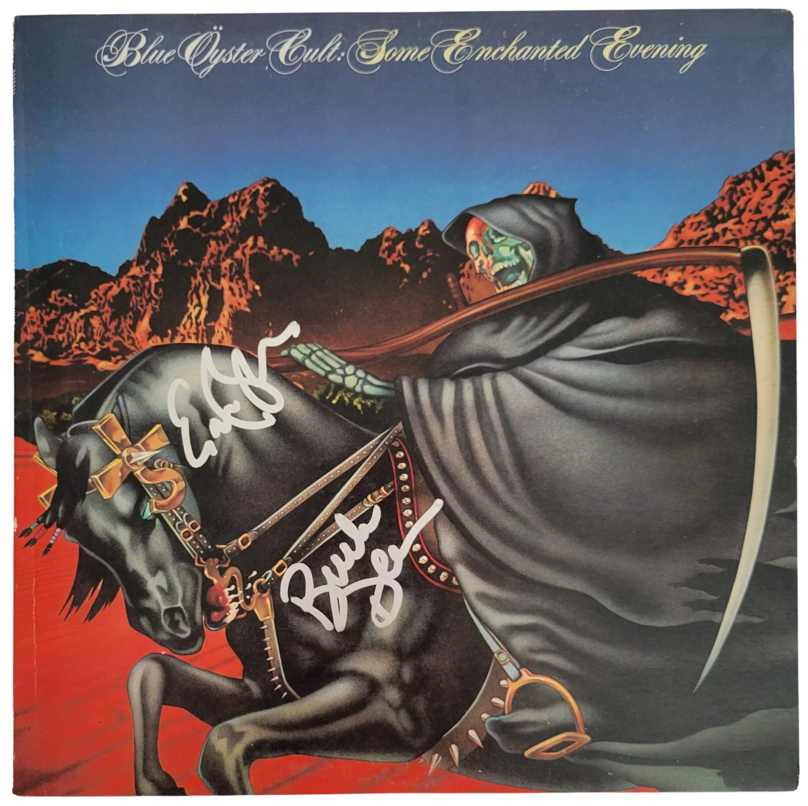 Buck Dharma Eric Bloom Signed Blue Oyster Cult Album COA Proof Autographed., изображение 3