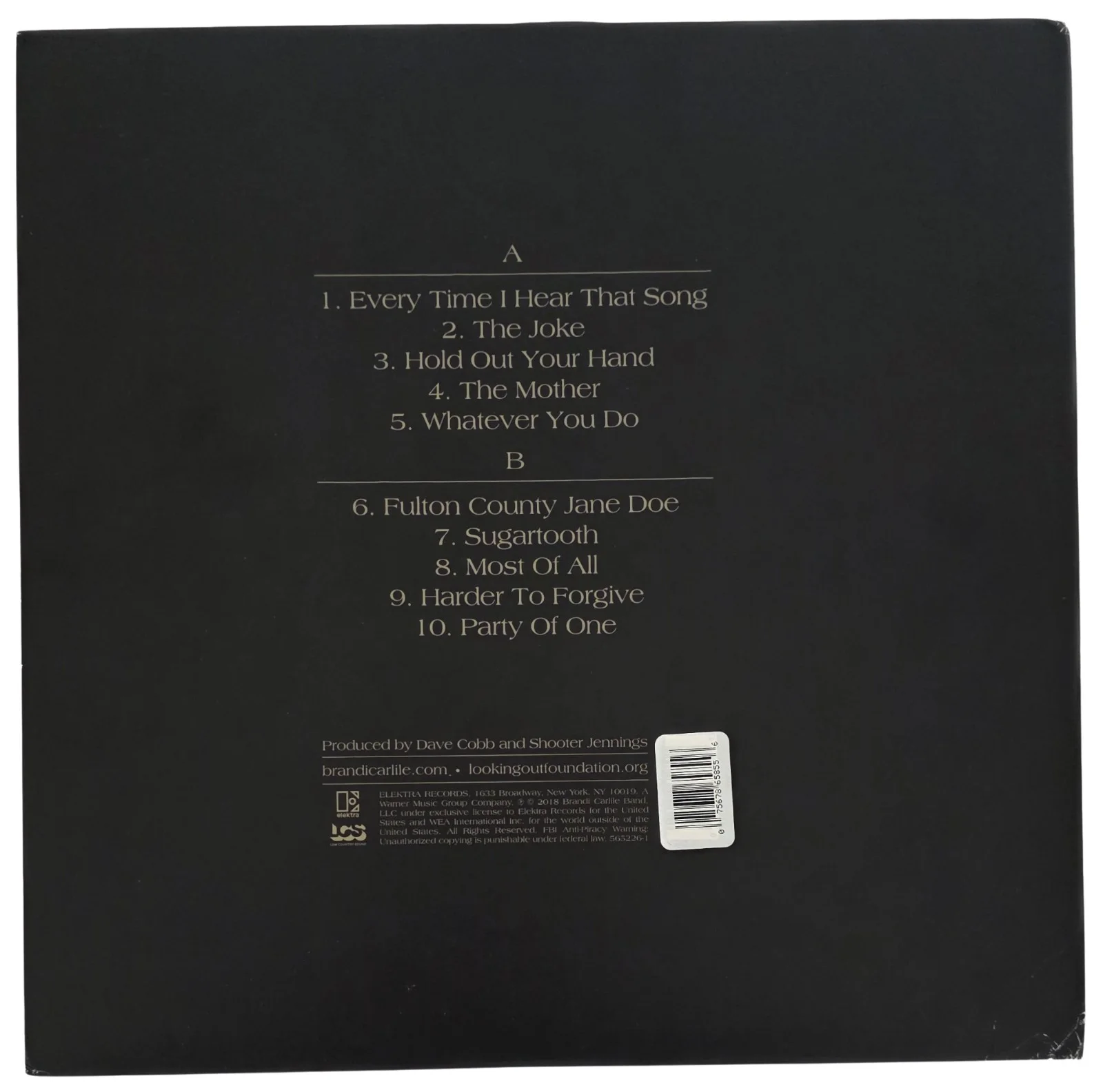Brandi Carlile Signed By the Way I Forgive You Album Proof COA Autographed Vinyl, изображение 5