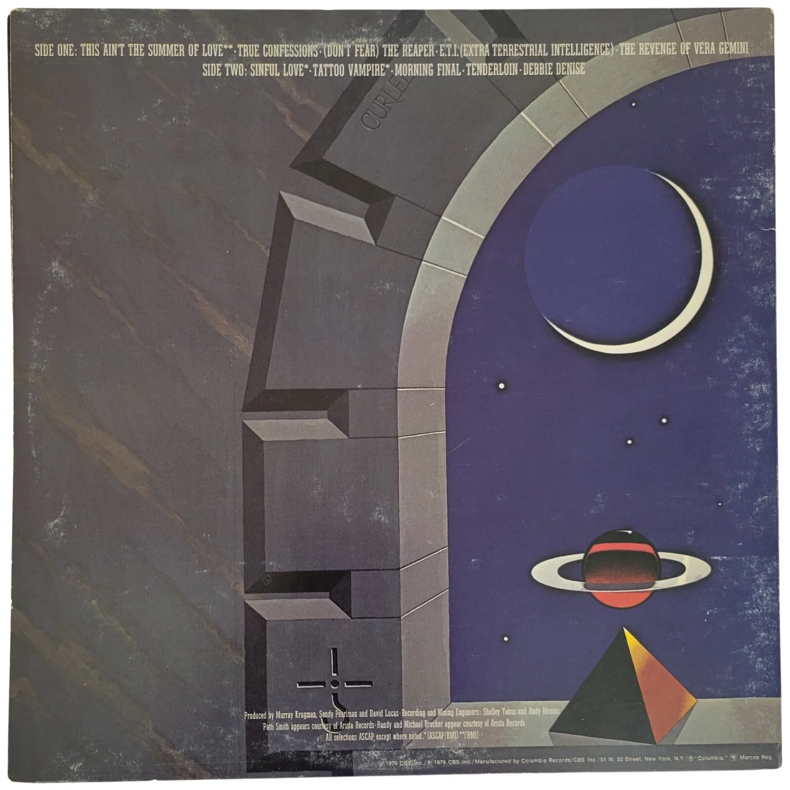 Buck Dharma Eric Bloom Signed Blue Oyster Cult Album COA Proof Vinyl Autographed, image 4