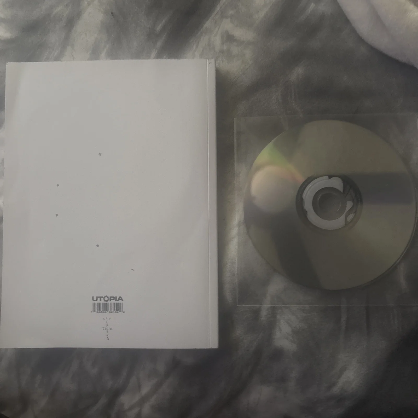 Travis Scott UTOPIA Zine - COVER First Edition With Cd, image 4