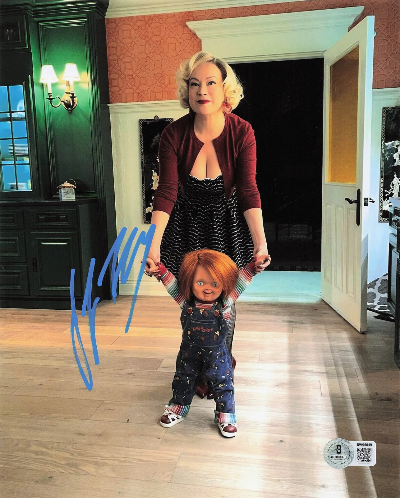 Jennifer Tilly — Jennifer Tilly Signed Autograph Bride Of Chucky 8x10 Photo Beckett BAS Tiffany