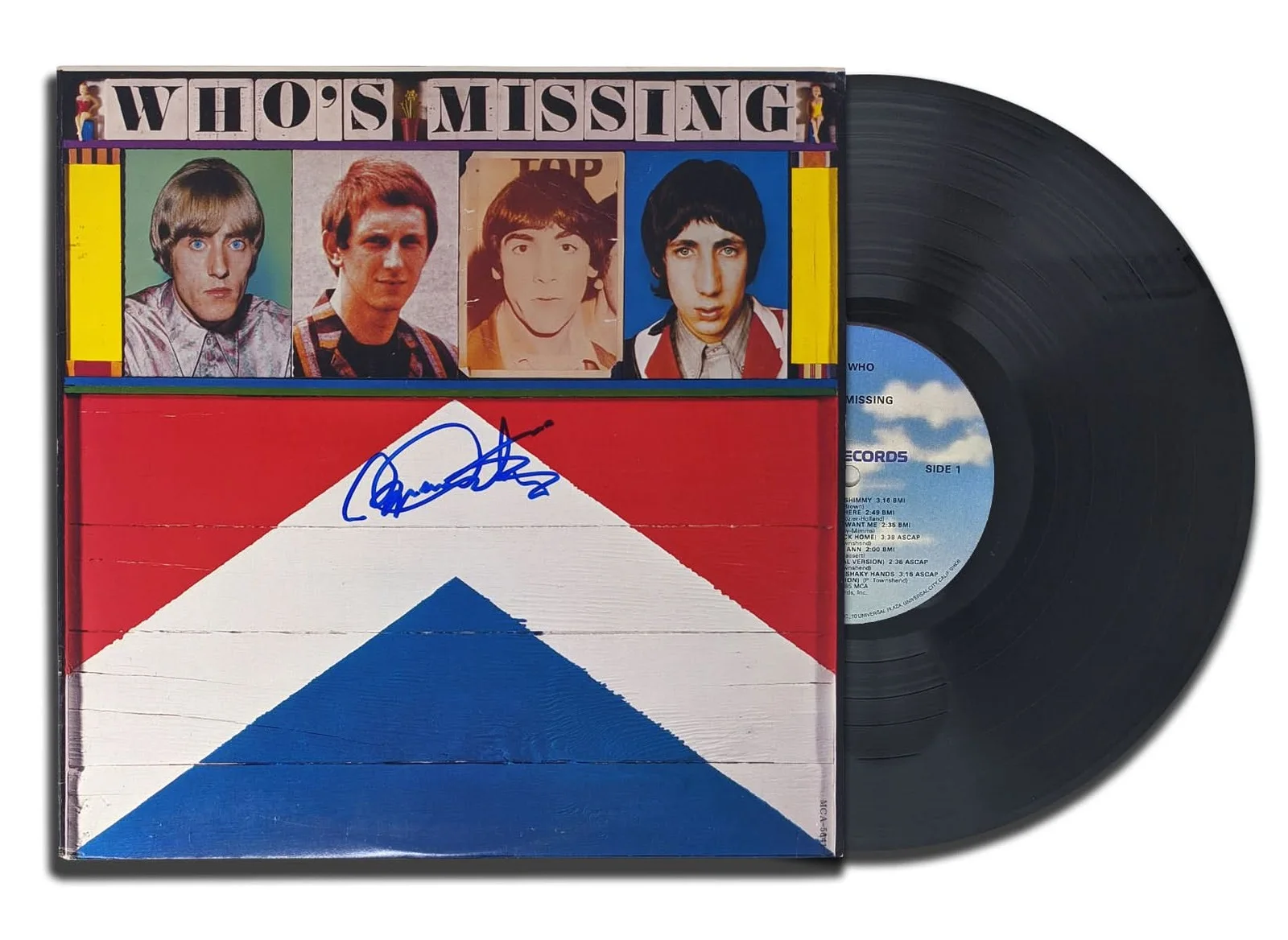 Roger Daltrey Signed The Who WHO'S MISSING Autographed Vinyl Album LP JSA COA, image 2
