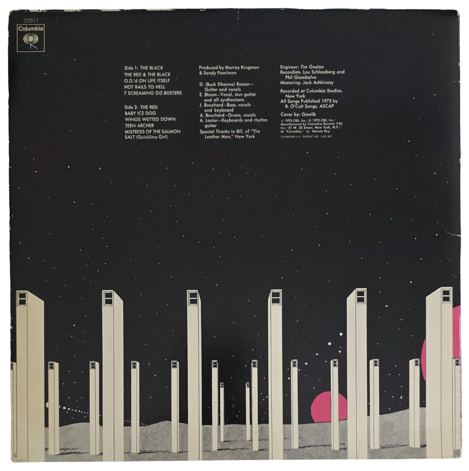 Blue Oyster Cult Signed Tyranny and Mutation Album COA Proof Autographed Vinyl, изображение 5