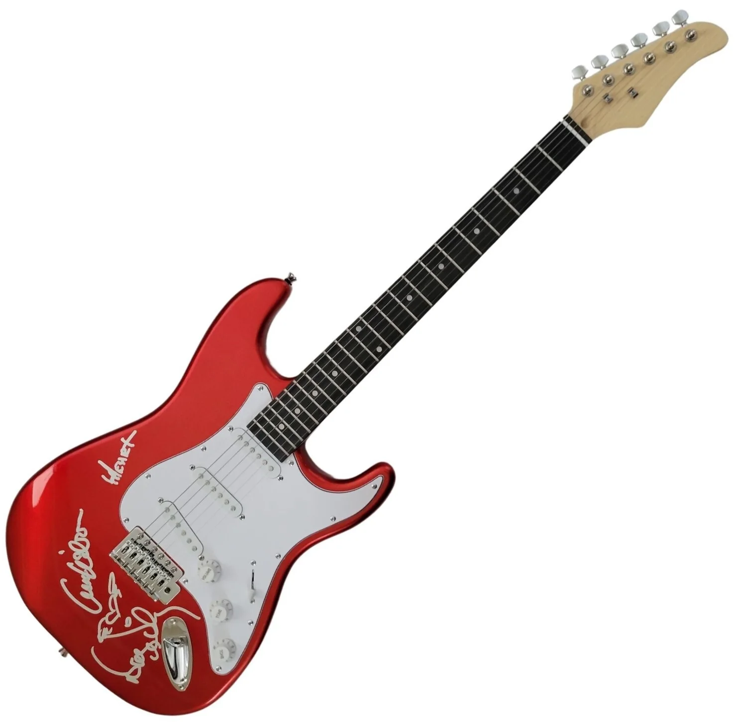 Ann Wilson Nancy Wilson Heart Signed Full Size Electric Guitar Proof Autographed, изображение 3