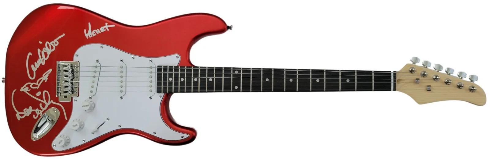 Ann Wilson Nancy Wilson Heart Signed Full Size Electric Guitar Proof Autographed, изображение 4