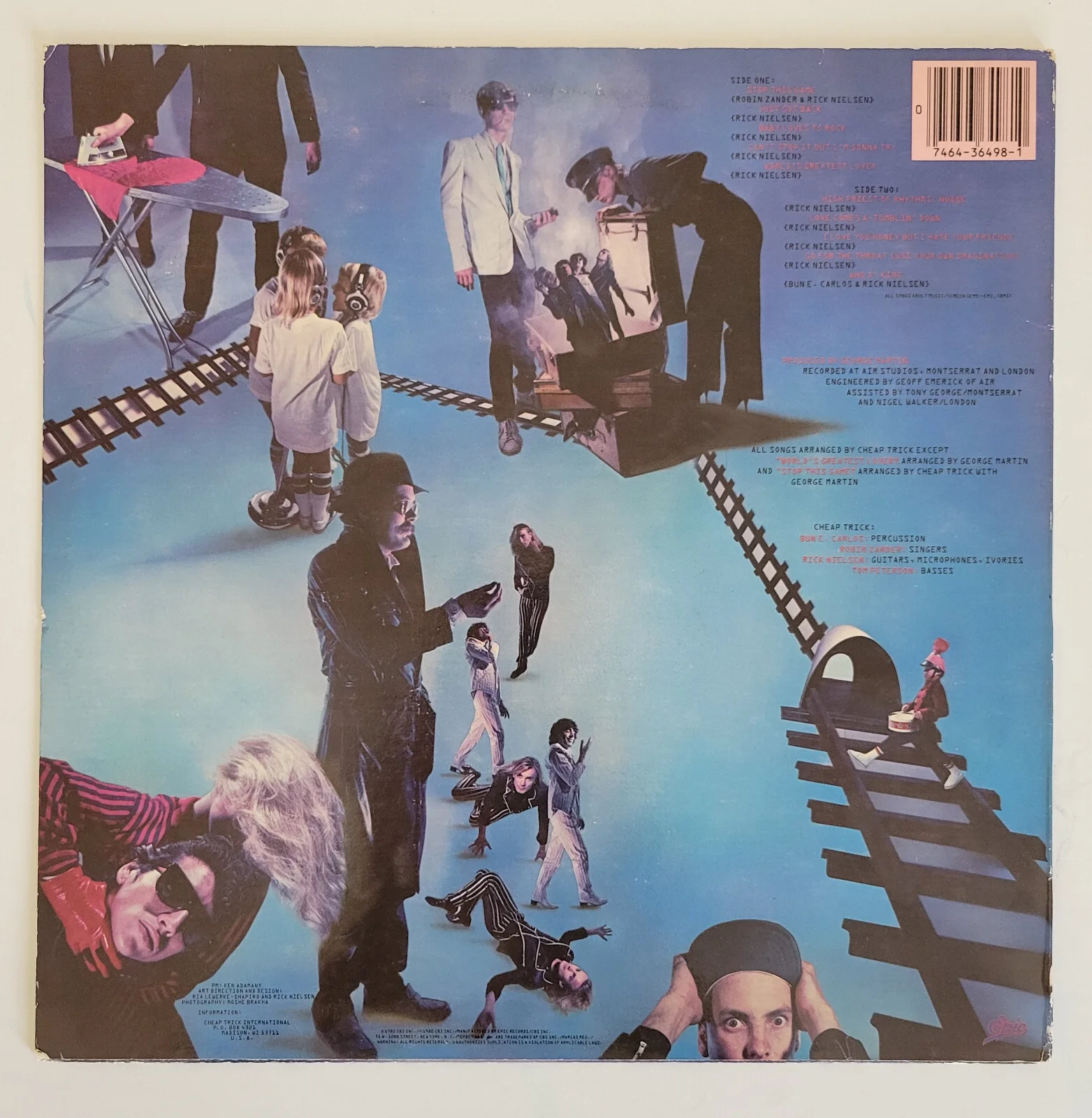 Cheap Trick signed All Shook Up album COA exact proof Zander, Peterson, Nielsen, изображение 3