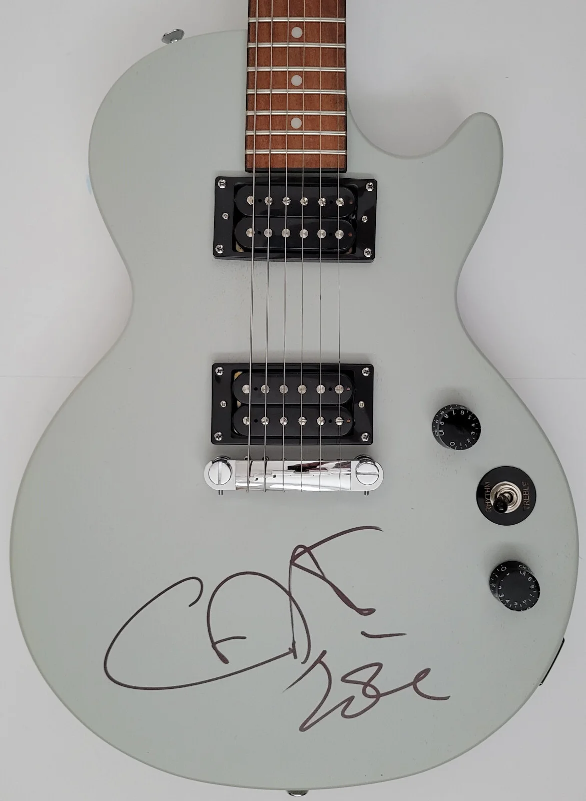Carlos Santana Signed Guitar COA Exact Proof Autographed Epiphone Les Paul Rare, image 3