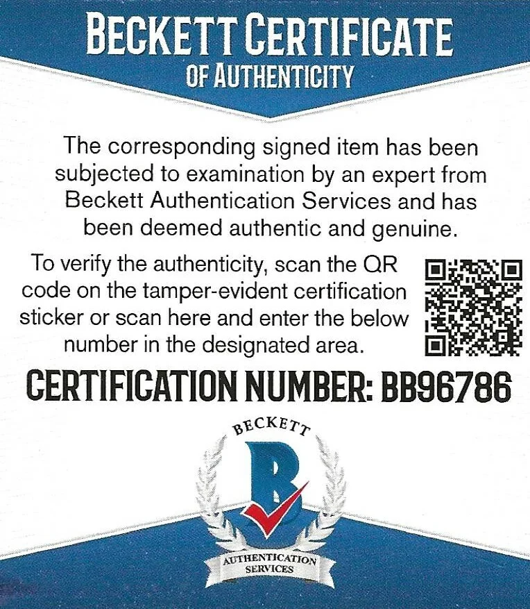 Bret Michaels Poison signed acoustic guitar Something To Believe in Beckett COA, изображение 5