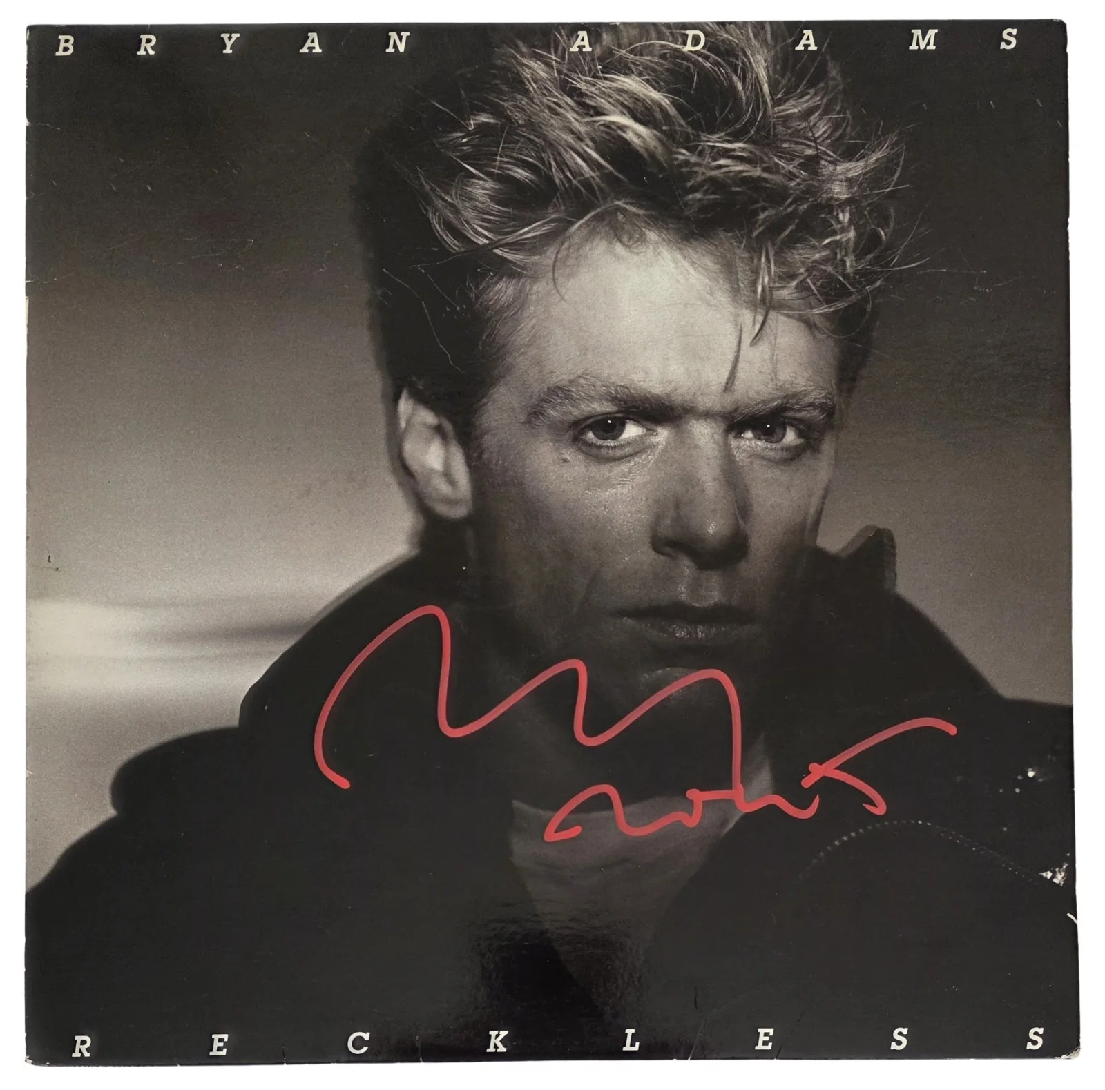 Bryan Adams Signed Reckless Album COA Exact Proof Autographed Vinyl Record, image 3
