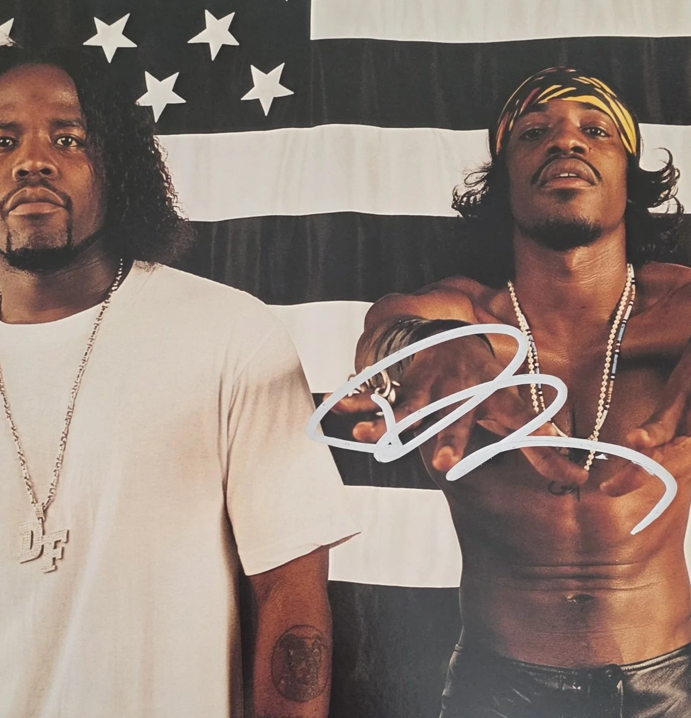 Big Boi Signed OutKast Stankonia Album COA Exact Proof Autographed Vinyl Record, изображение 3