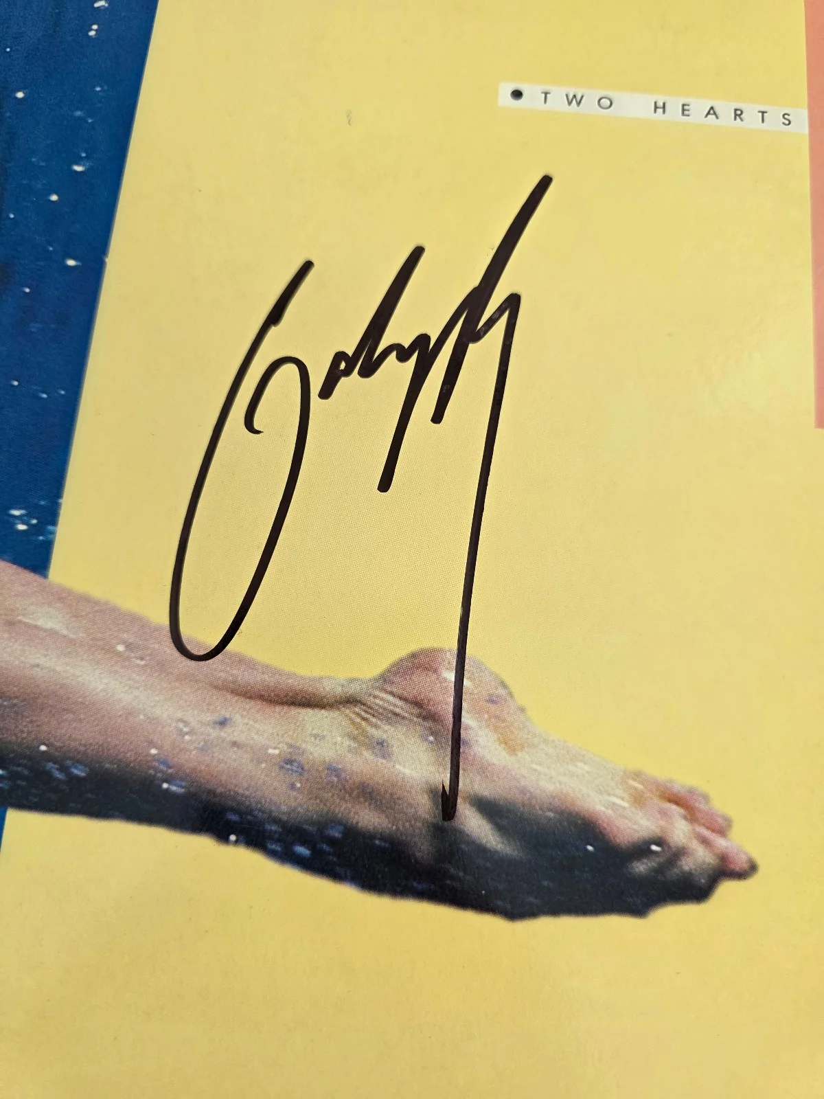 Colin Hay Signed Men At Work Two Hearts Album COA Proof Autographed Vinyl Record, изображение 4