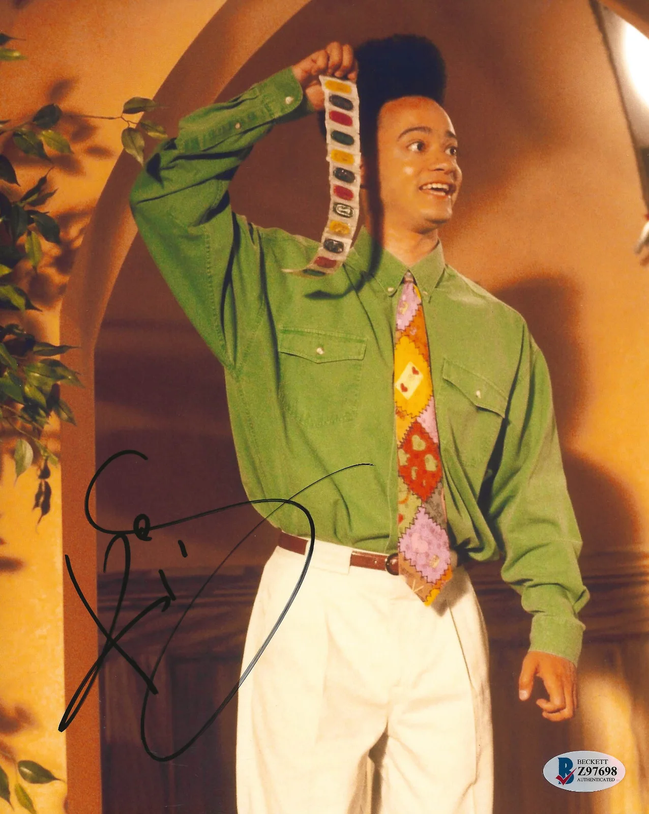 Christopher Reid — Christopher Reid signed Kid House Party 8x10 photo Beckett COA Proof autographed, изображение 2