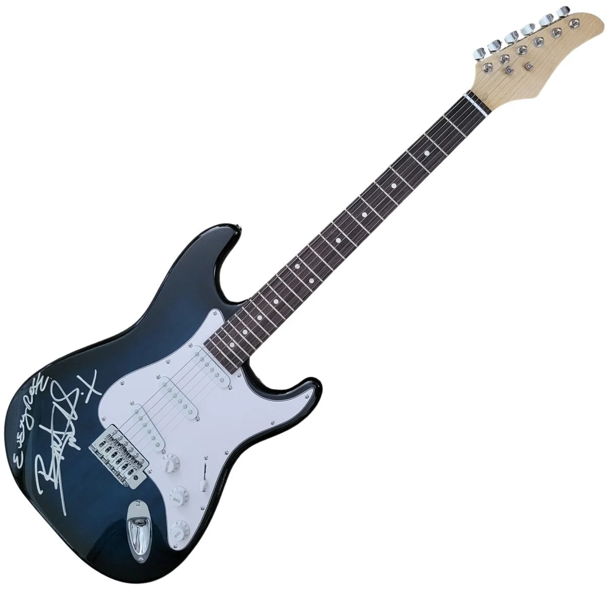 Bret Michaels Poison Signed Full Size Electric Guitar COA W/Proof Autographed, image 3
