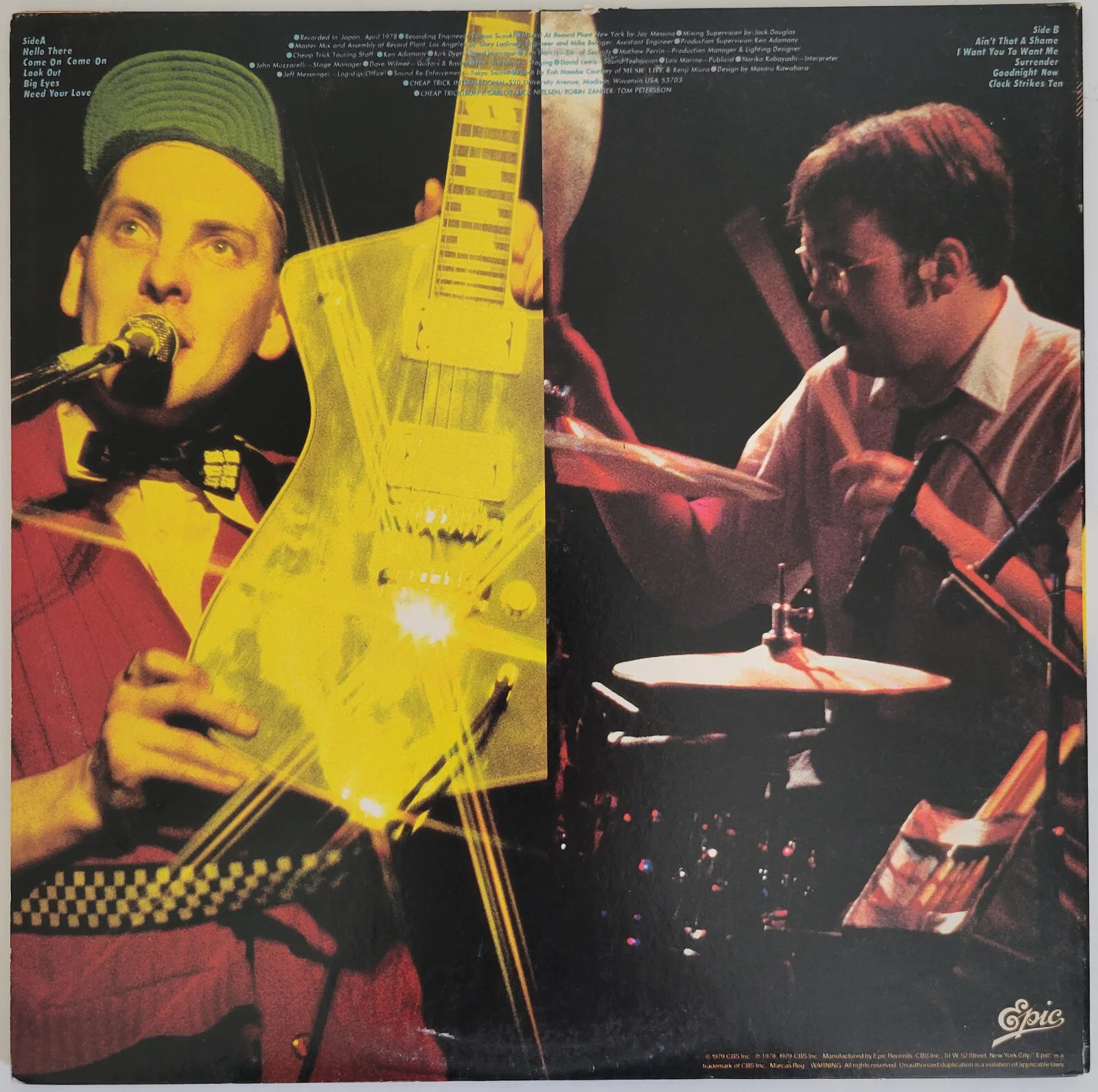 Cheap Trick signed at Budokan album vinyl COA proof Zander, Peterson,Nielsen, изображение 4