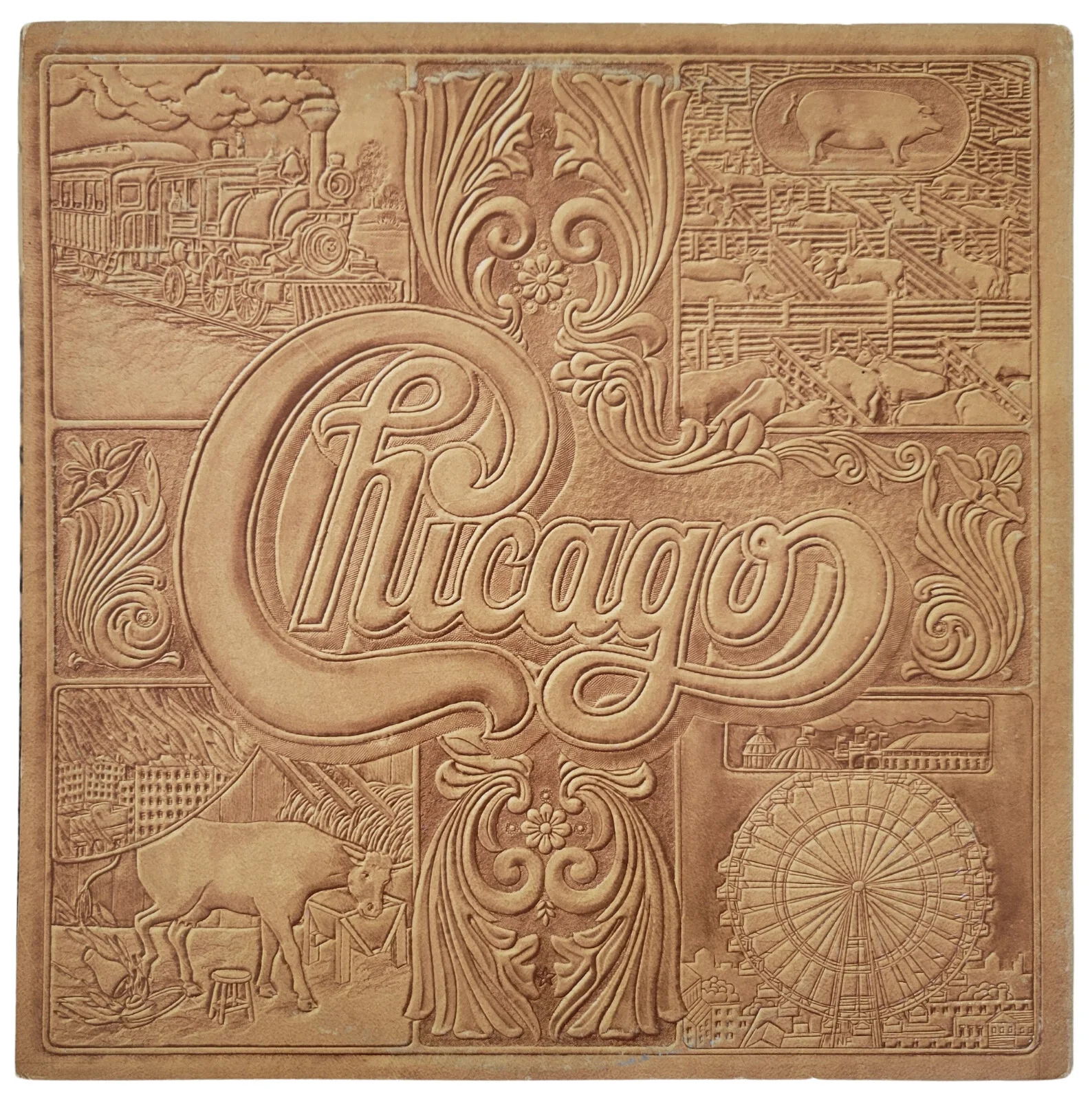 Danny Seraphine signed Chicago VII album vinyl Record COA proof autographed, изображение 4