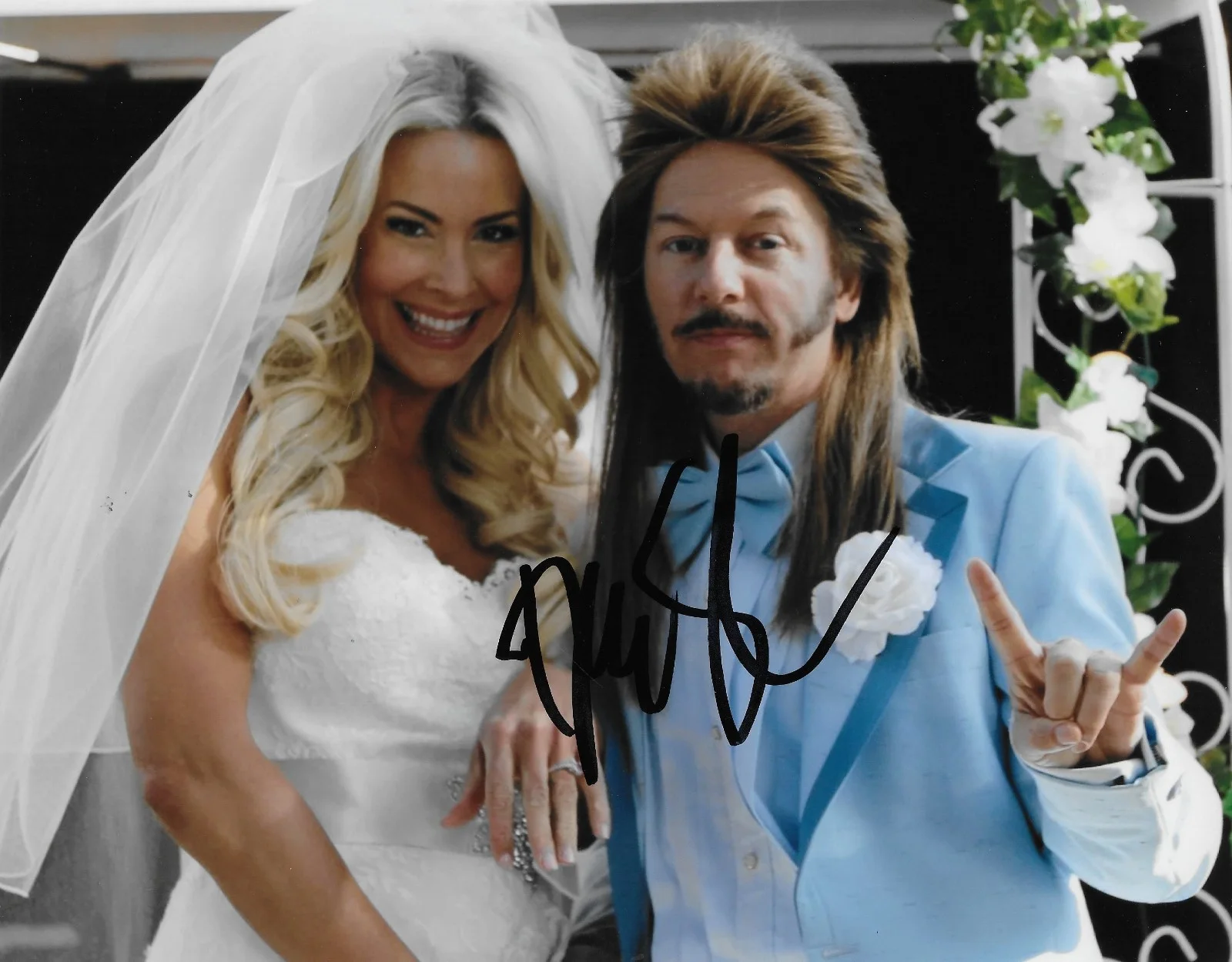 David Spade — David Spade Signed Joe Dirt 8x10 Photo Exact Proof COA Autographed Movie Star, image 2