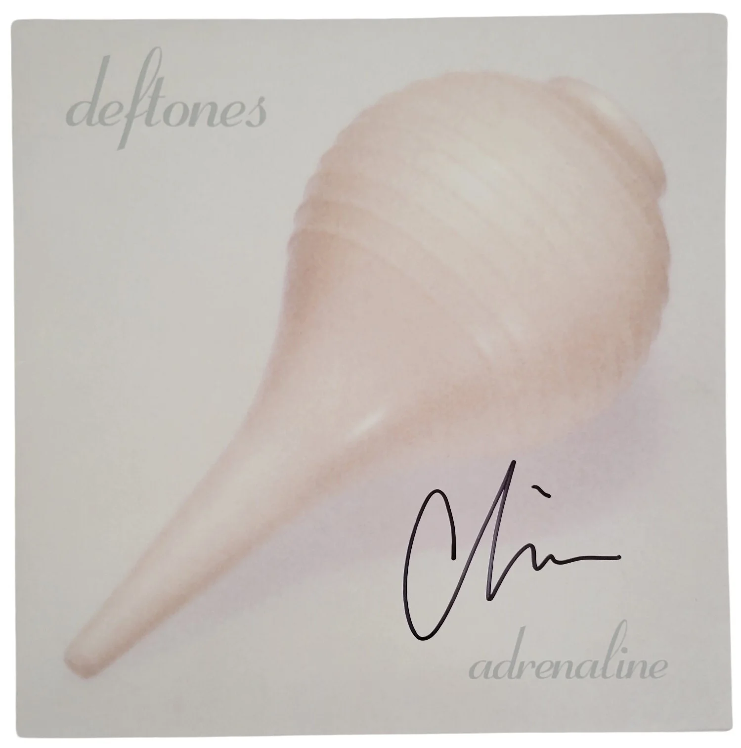 Chino Moreno Signed Deftones Adrenaline Album COA Proof Autographed Vinyl Record, image 3