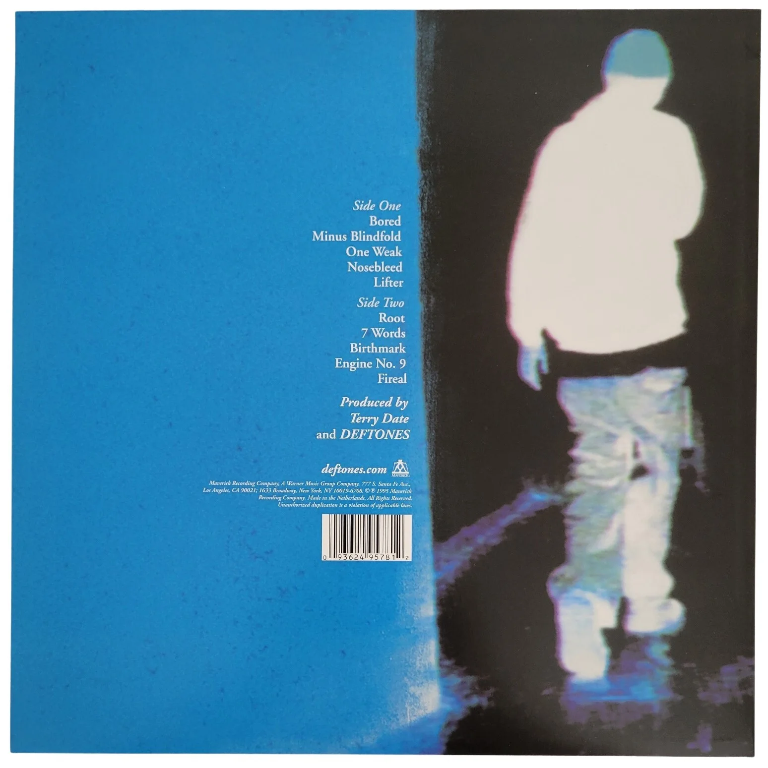 Chino Moreno Signed Deftones Adrenaline Album COA Proof Autographed Vinyl Record, image 4