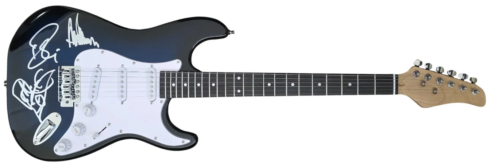 Cheap Trick Band Signed Full Size Electric Guitar COA Exact Proof Robin Rick Tom, image 5