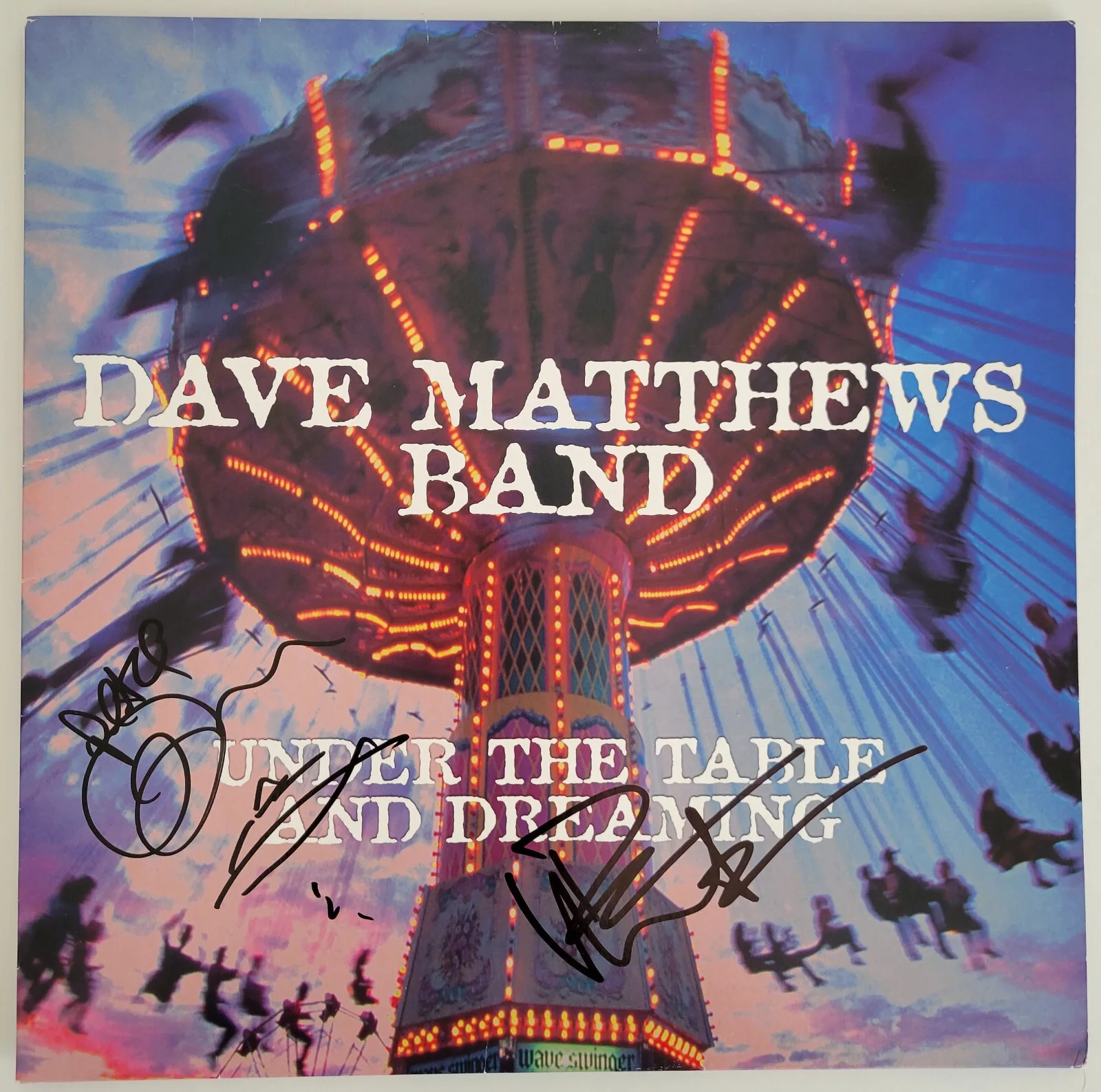 Dave Matthews Signed Under The Table And Dreaming Album COA Proof Vinyl Auto, image 3