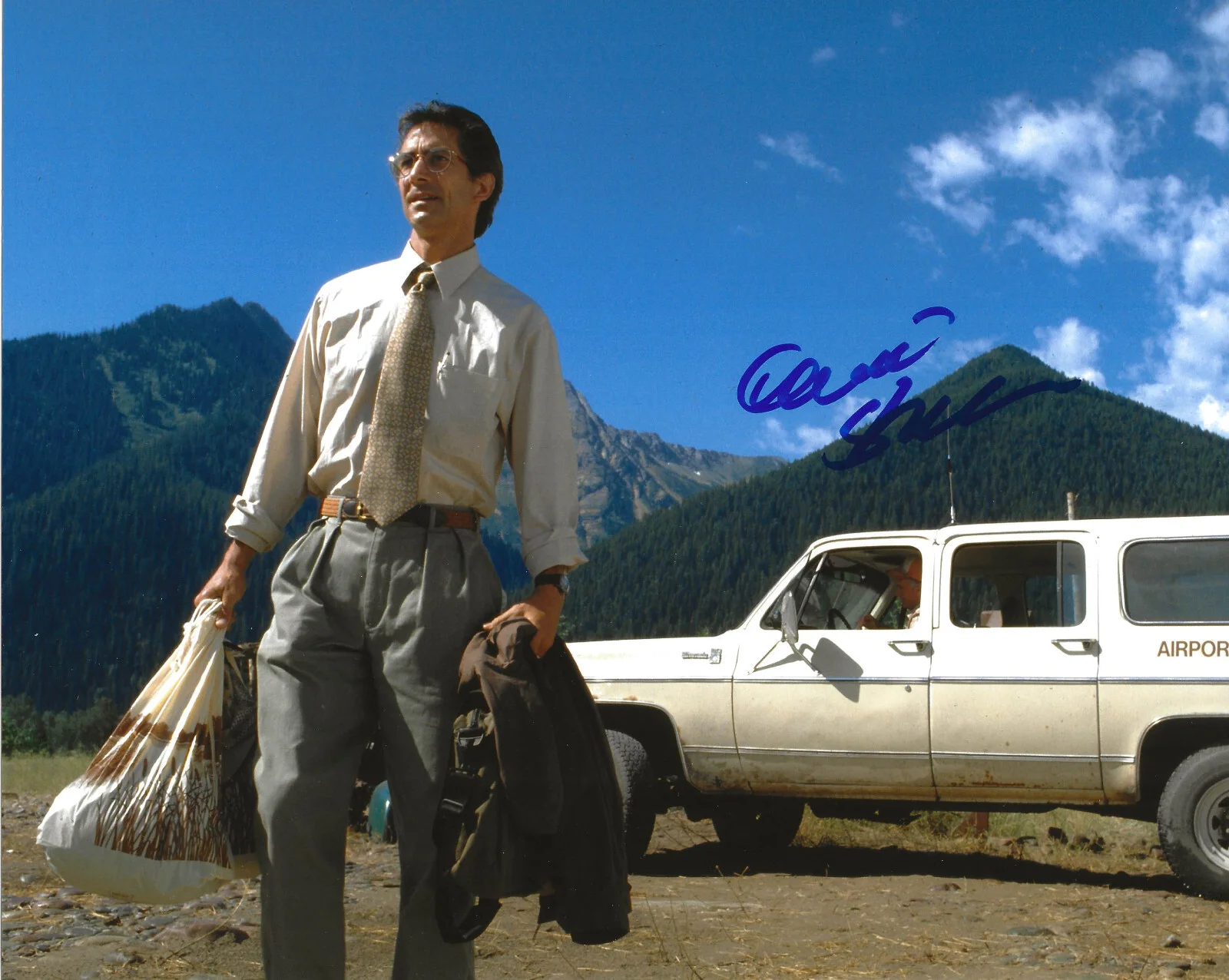 David Strathairn — David Strathairn signed Jurassic Park 8x10 photo COA exact proof autographed, изображение 2
