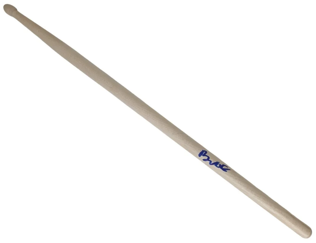 Butch Vig Signed Drumstick COA Exact Proof Autographed Nirvana Garbage Drummer!, image 2