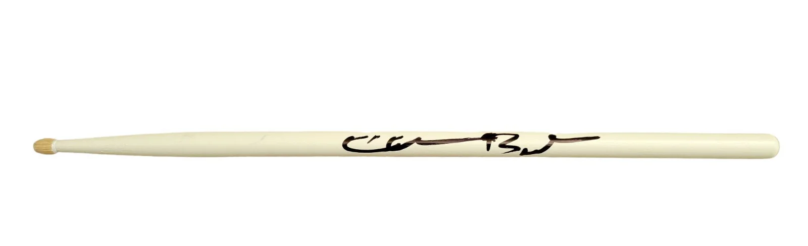 Clem Burke Blondie drummer signed Drumstick COA exact proof autographed, image 4