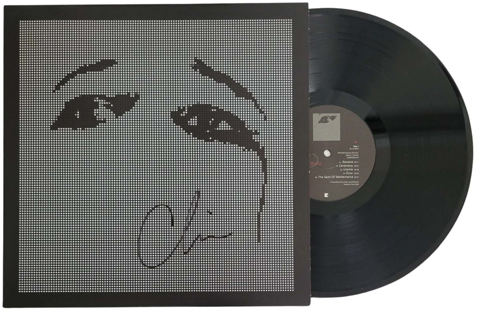 Chino Moreno Signed Deftones Ohms Album COA Proof Autographed Vinyl Record, изображение 2