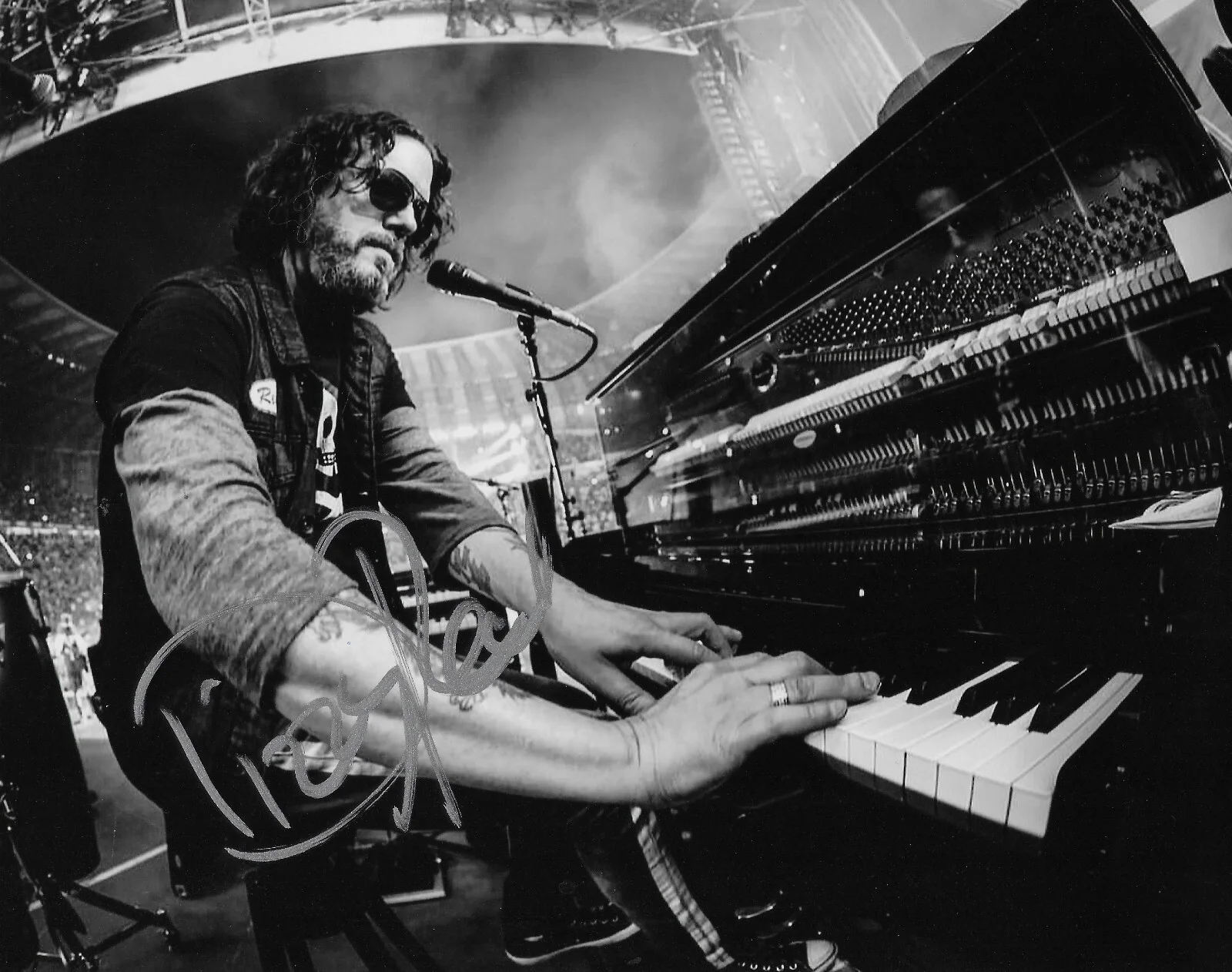 Dizzy Reed Guns N Roses signed 8x10 photo proof COA autographed GNR., image 2