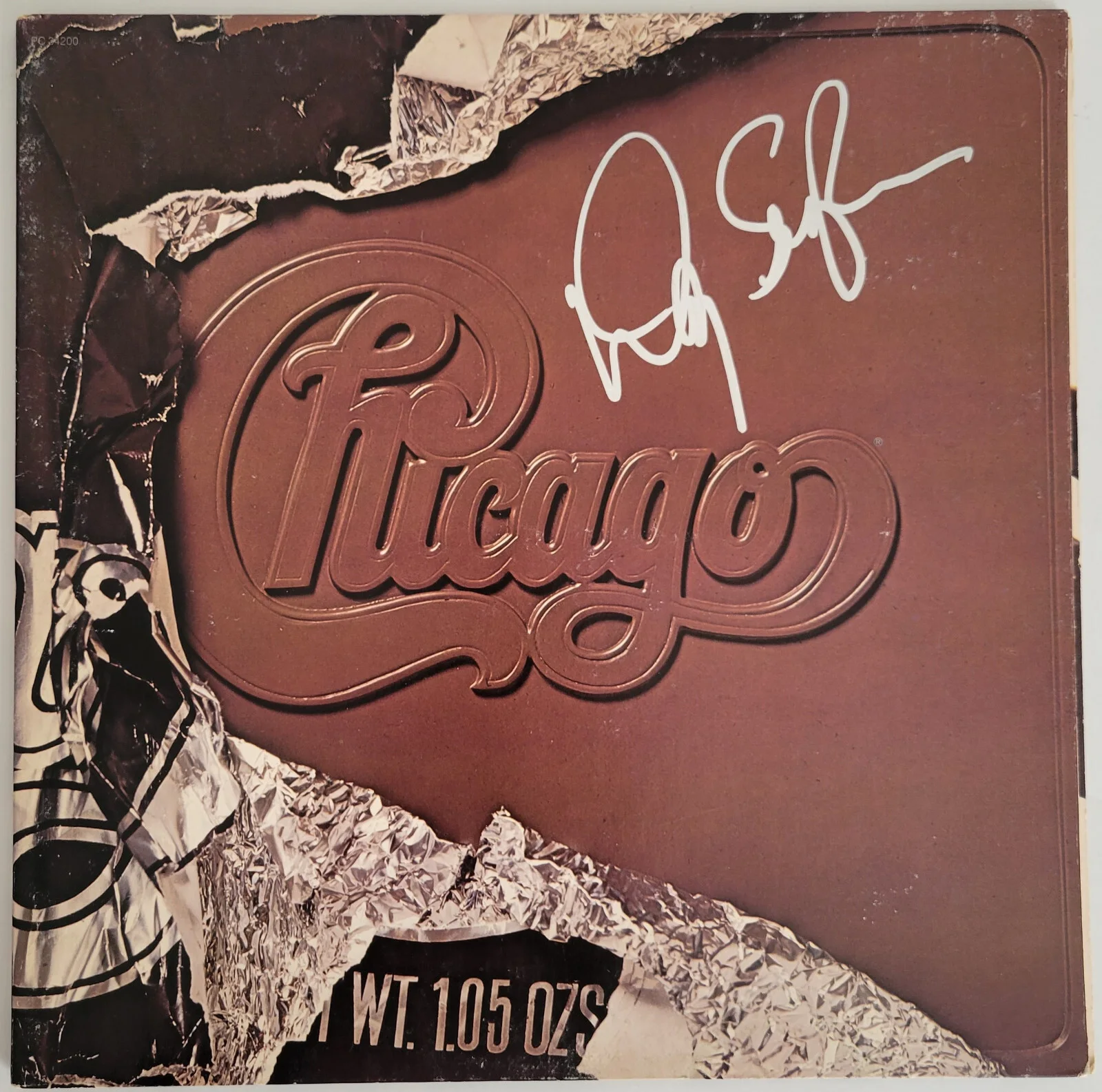 Danny Seraphine signed Chicago X album vinyl Record COA exact proof autographed, изображение 3