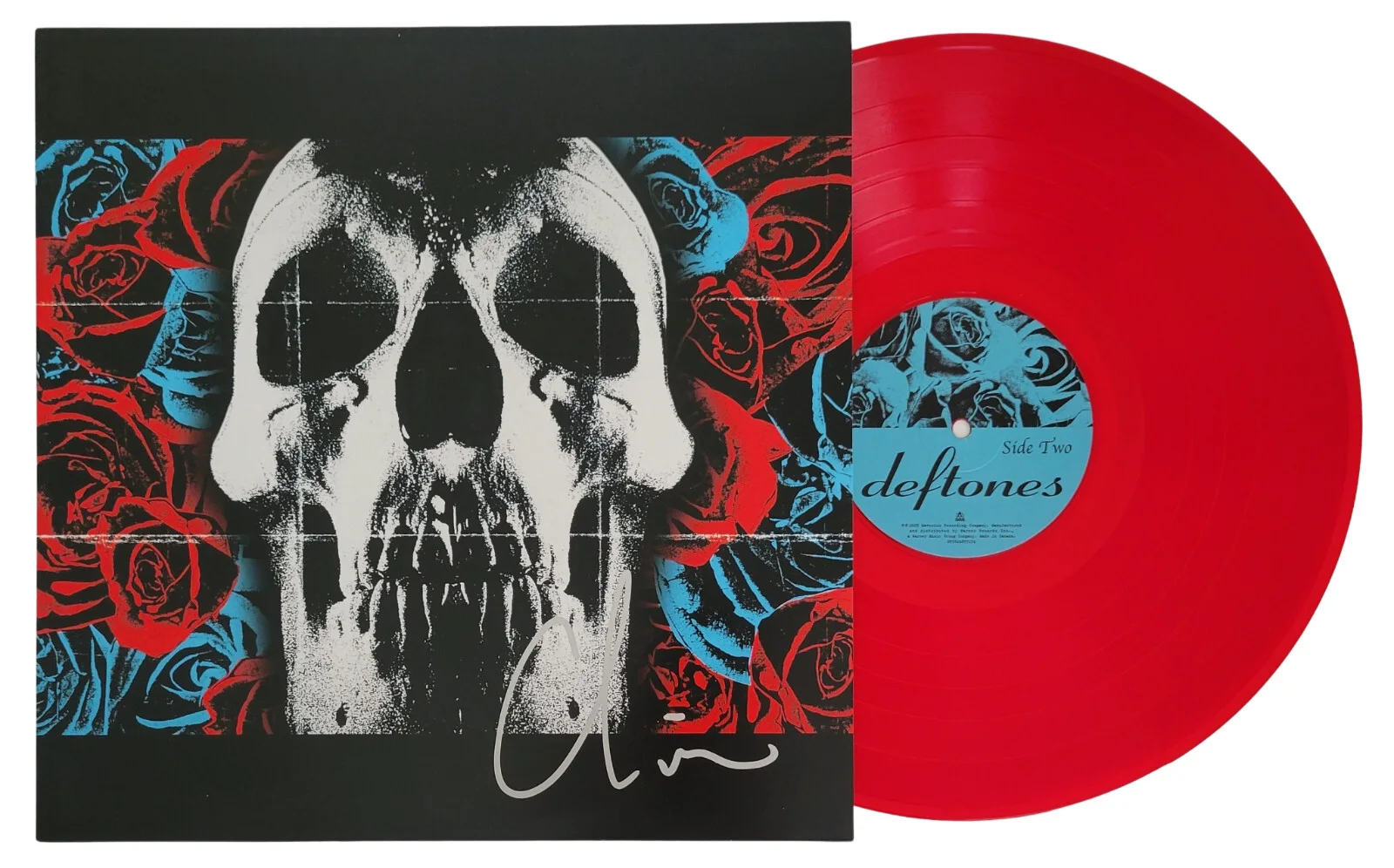 Chino Moreno Signed Deftones Album COA Proof Autographed Vinyl Record, изображение 2