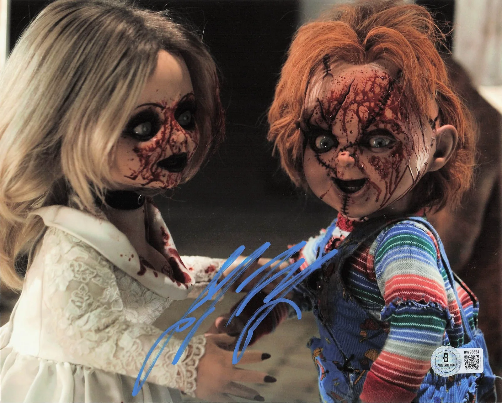 Jennifer Tilly — Jennifer Tilly Signed Autograph Bride Of Chucky 8x10 Photo Beckett BAS Tiffany