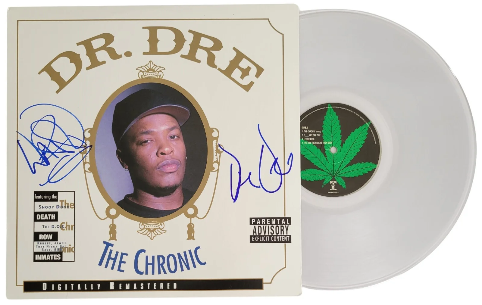 Dr Dre Signed The Chronic Album COA Autographed Vinyl Exact Proof Warren G, изображение 2