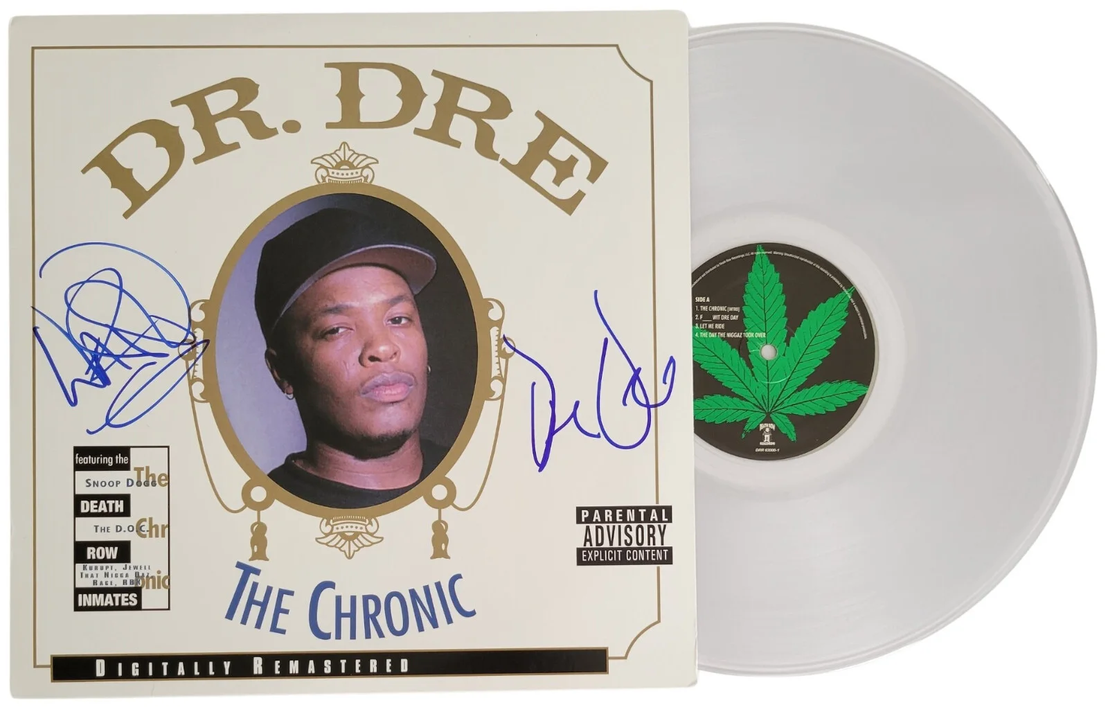 Dr Dre Signed The Chronic Album COA Autographed Vinyl Exact Proof Warren G, изображение 4