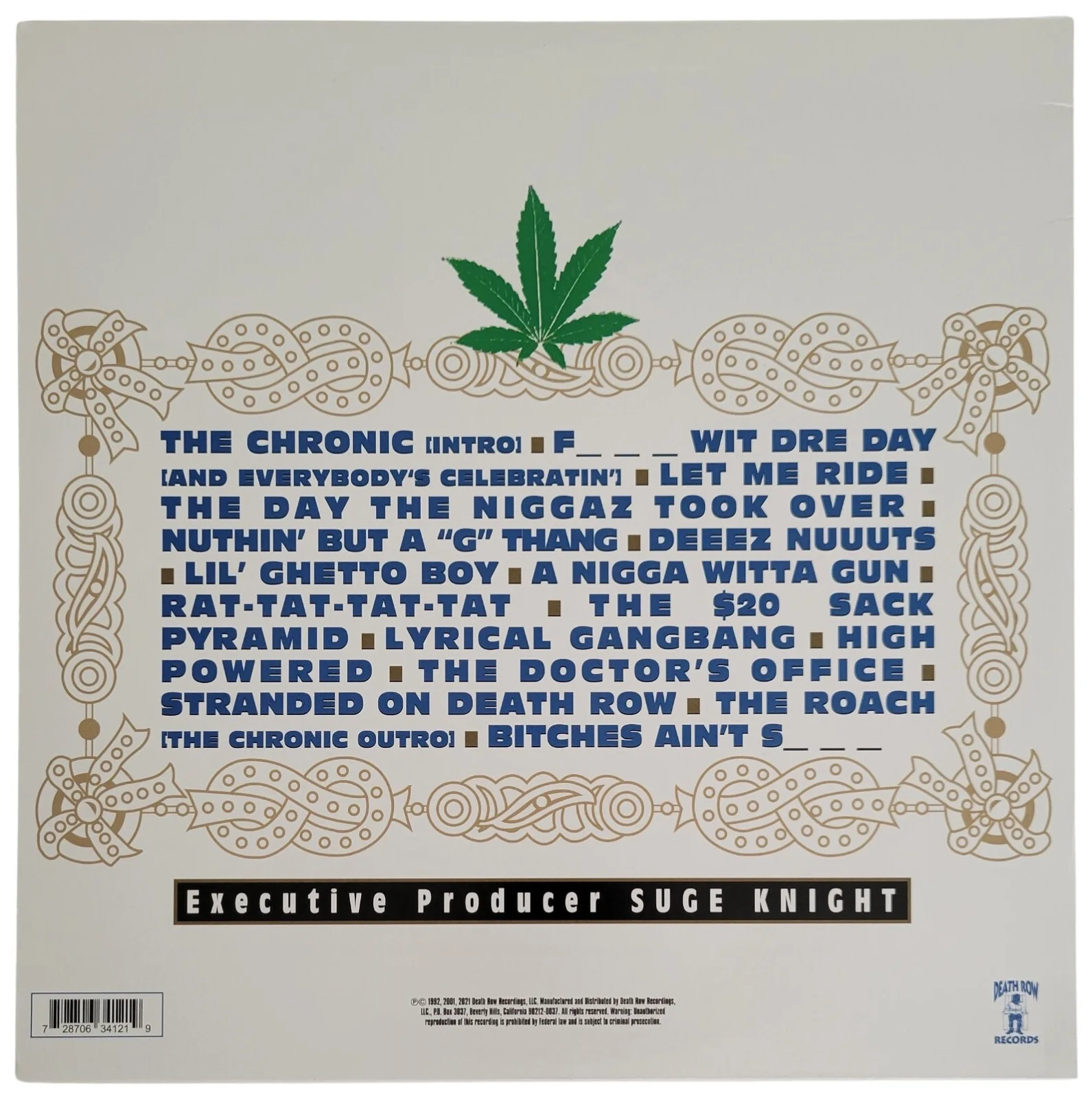Dr Dre Signed The Chronic Album COA Autographed Vinyl Exact Proof Warren G, изображение 5
