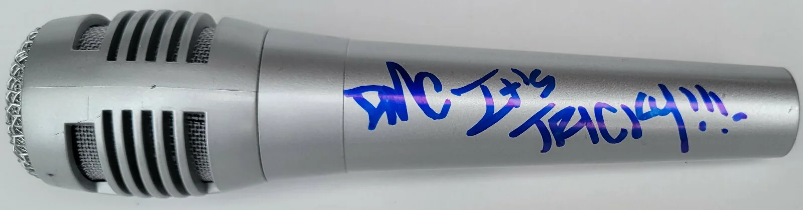 Darry McDaniels Run-DMC It's Tricky signed Microphone COA proof autographed Mic, image 2