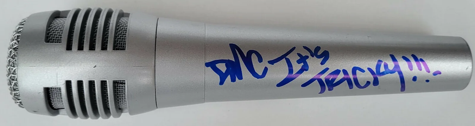 Darry McDaniels Run-DMC It's Tricky signed Microphone COA proof autographed Mic, image 3