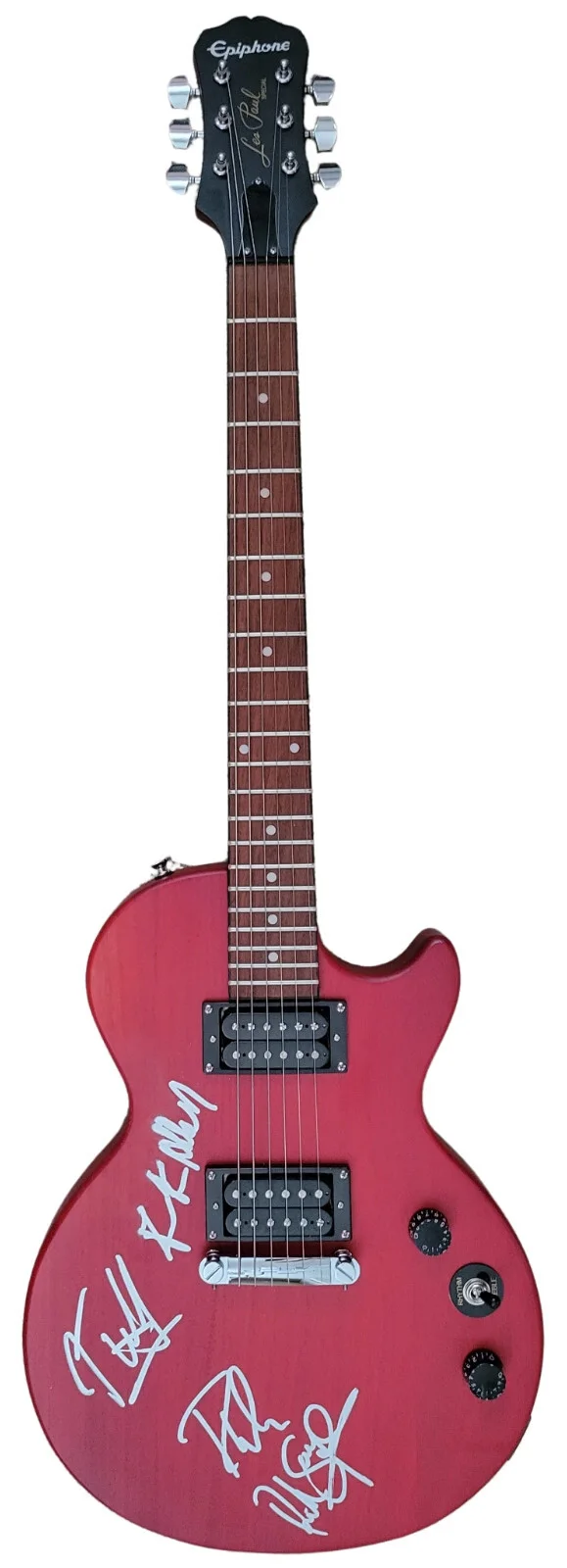 Def Leppard Band Signed Les Paul Electric Guitar COA Exact Proof Autographed.., изображение 5