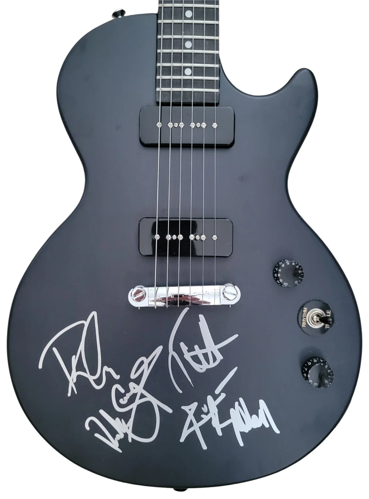 Def Leppard Band Signed Les Paul Electric Guitar COA Exact Proof Autographed, изображение 5