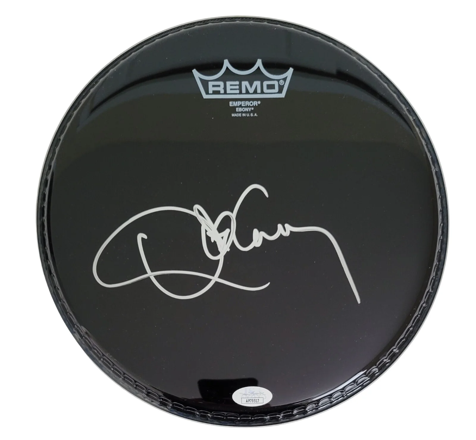 Danny Carey Tool Drummer Signed Drumhead COA Exact Proof Autographed, image 2