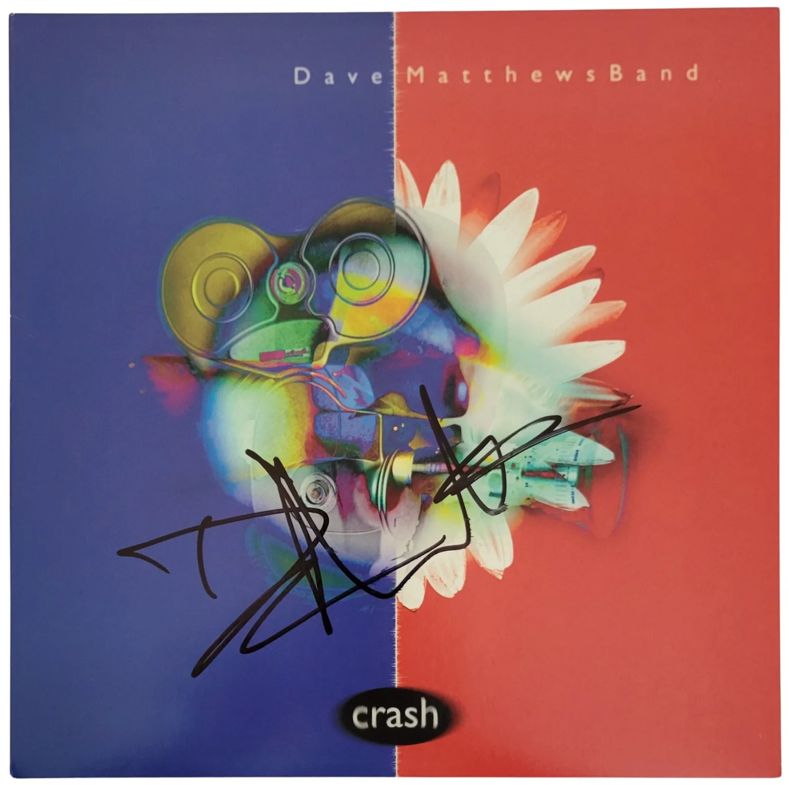 Dave Matthews Signed Crash Album COA Exact Proof Autographed Vinyl Record, изображение 3