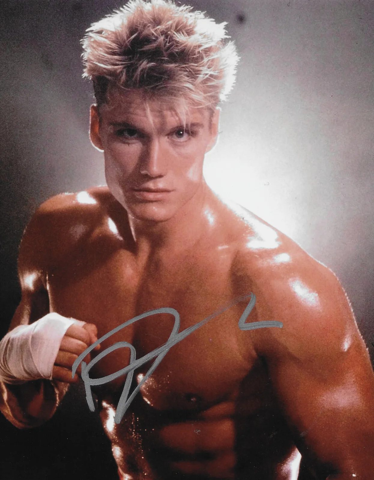 Dolph Lundgren — Dolph Lundgren signed Rocky IV Ivan Drago 8x10 photo COA exact Proof,autographed, изображение 2