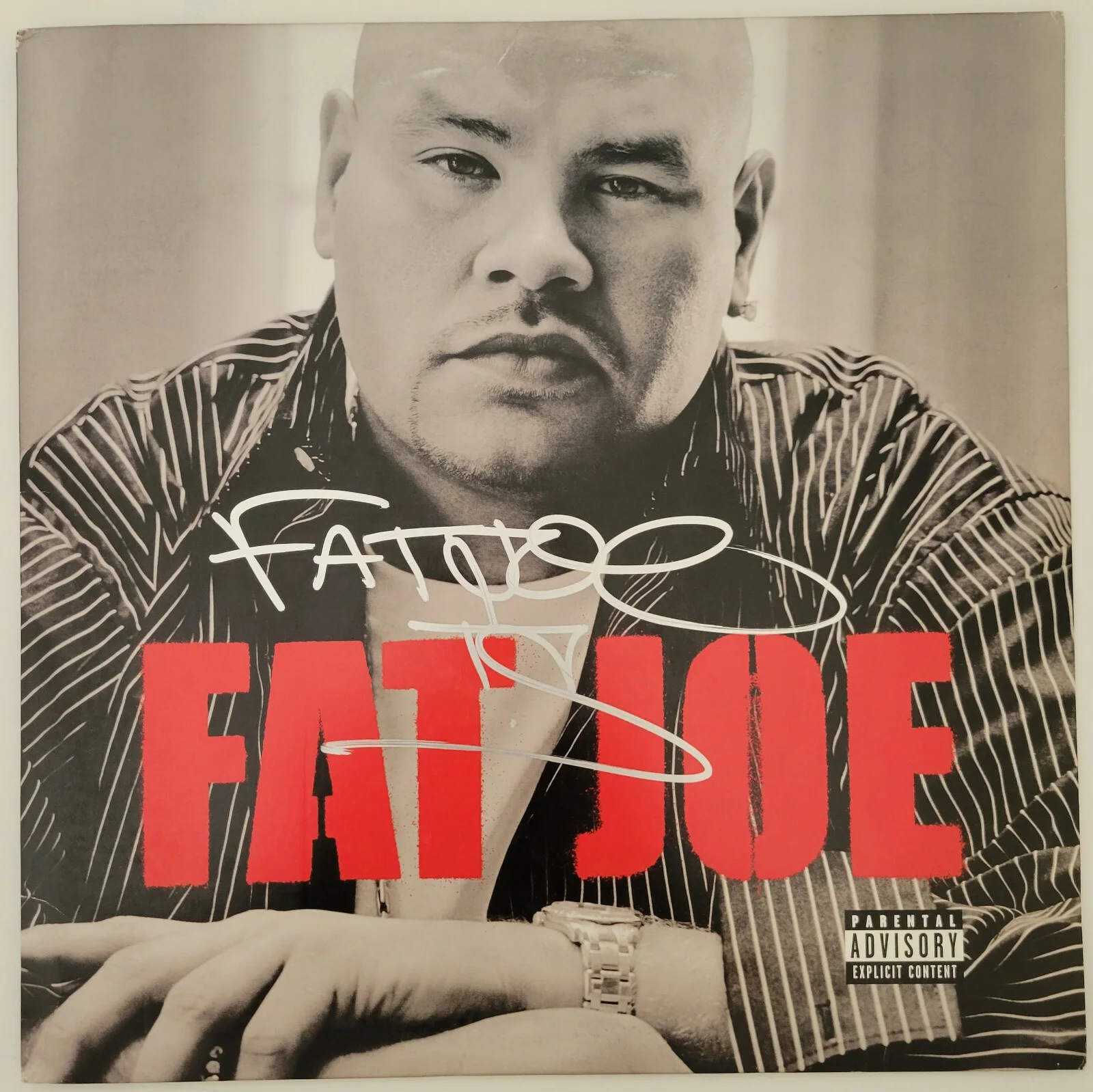 Fat Joe signed autographed All or Nothing album vinyl Record COA exact proof, изображение 3
