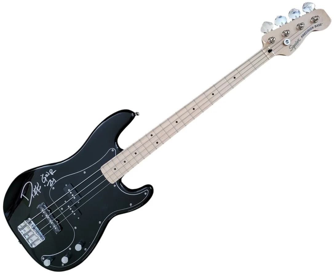 Duff McKagan Signed Fender Squier Bass Guitar COA Proof.Guns N Roses Autographed, image 3