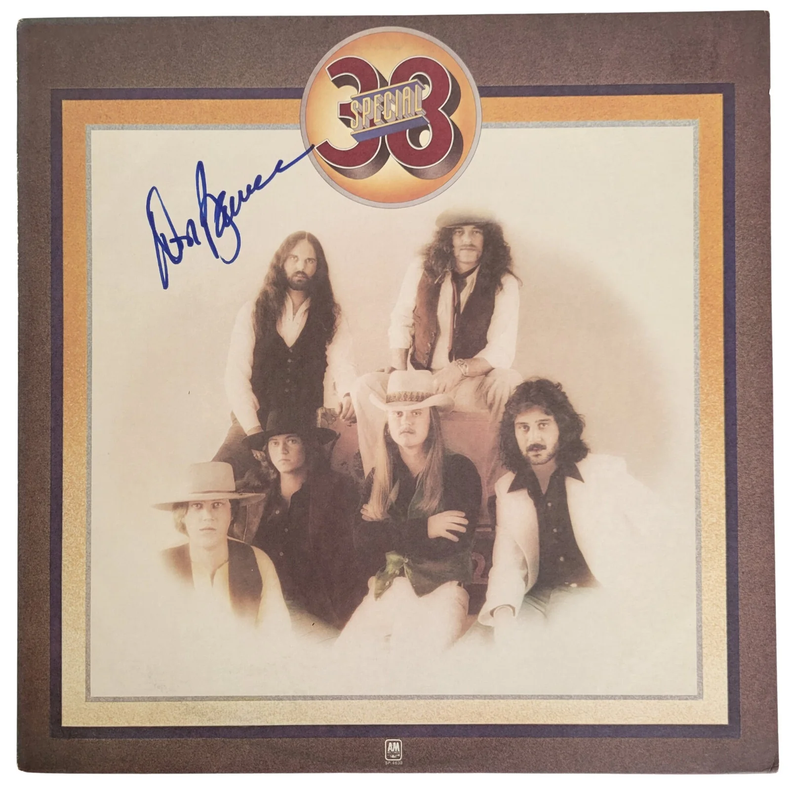 Don Barnes Signed 38 Special Album COA exact Proof Autographed Vinyl Record, изображение 3