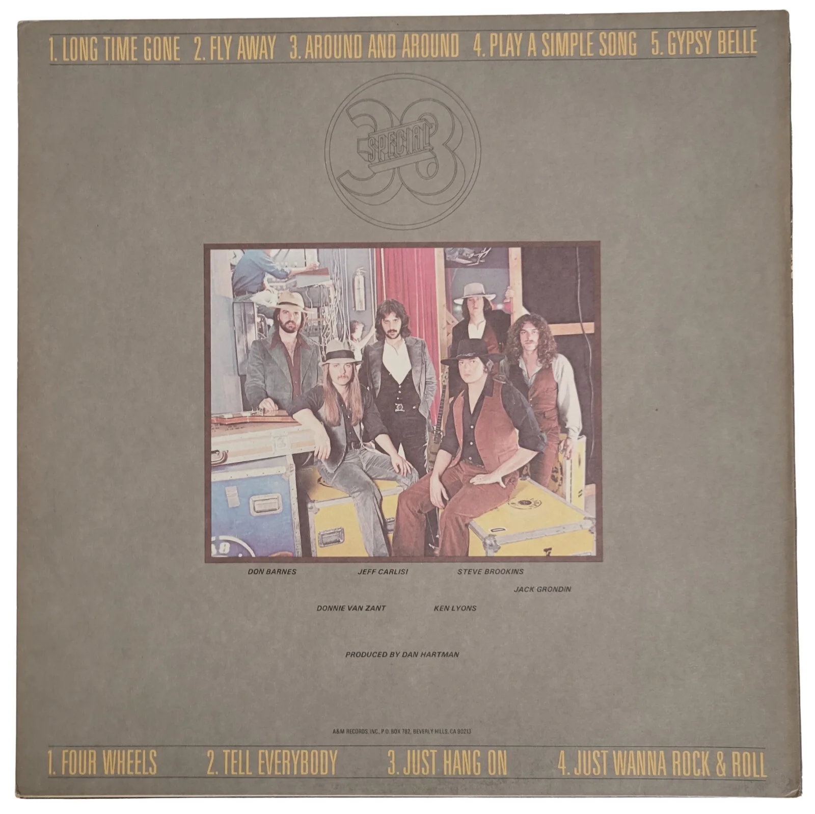 Don Barnes Signed 38 Special Album COA exact Proof Autographed Vinyl Record, изображение 4